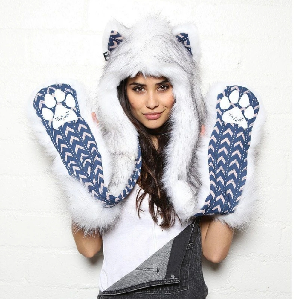 Spirithoods Blue Arrow Husky Hood